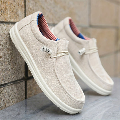Heren Schoenen Slip-On met Lichtgewicht Canvas en Comfortabel Ontwerp 3