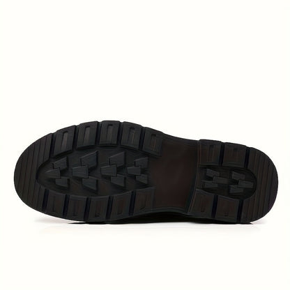 Heren Schoenen met Ronde Neus en Vetersluiting voor Formele Gelegenheden 5