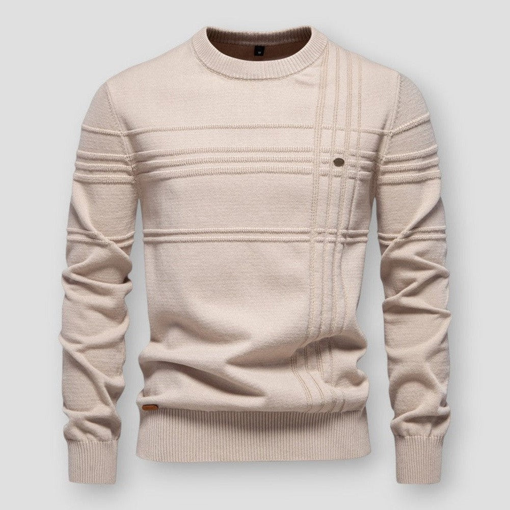 Heren Trui met Ronde Hals en Duurzaam Comfort 1