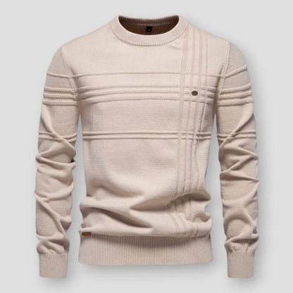 Heren Trui met Ronde Hals en Duurzaam Comfort 1