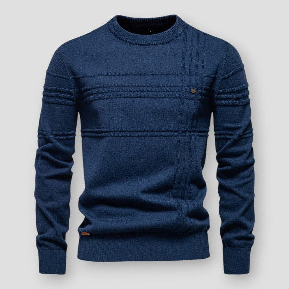 Heren Trui met Ronde Hals en Duurzaam Comfort 2