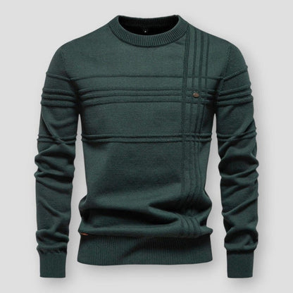 Heren Trui met Ronde Hals en Duurzaam Comfort 3
