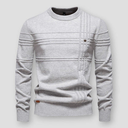 Heren Trui met Ronde Hals en Duurzaam Comfort 4