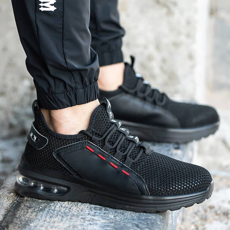 Heren Veiligheidsschoenen S3 met Stalen Neus en Antislip Ondergrond 0