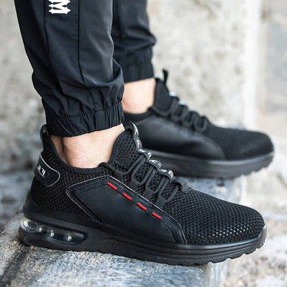 Heren Veiligheidsschoenen S3 met Stalen Neus en Antislip Ondergrond 0