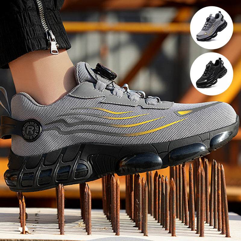 Heren Werkschoenen S3 met Stalen Neus en Antislip Zool 1