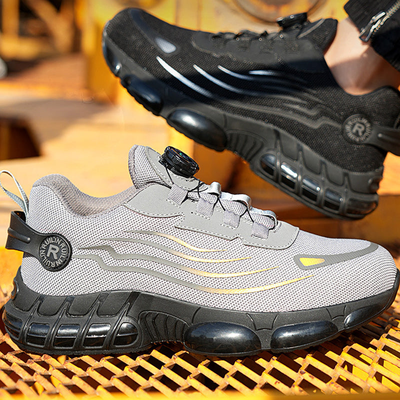 Heren Werkschoenen S3 met Stalen Neus en Antislip Zool 3