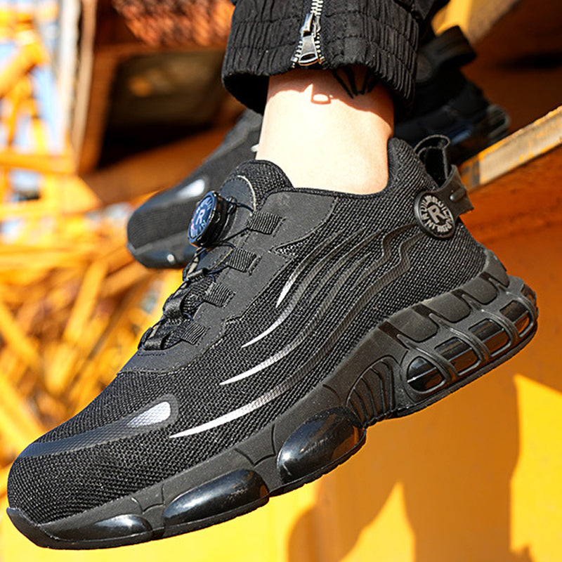 Heren Werkschoenen S3 met Stalen Neus en Antislip Zool 4