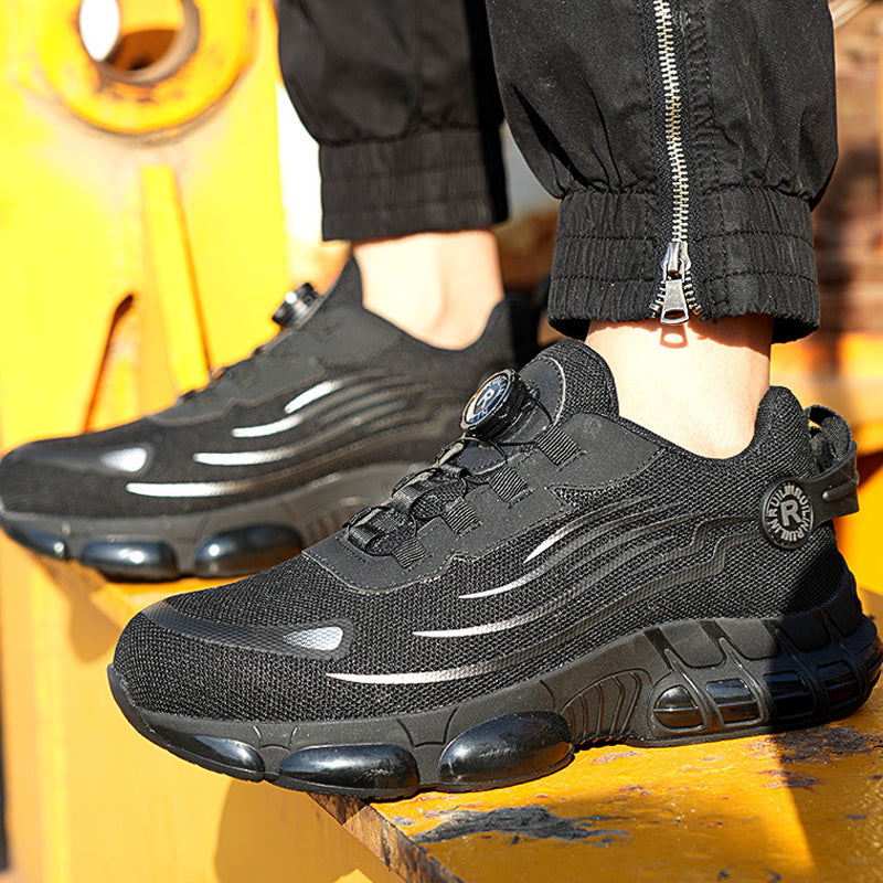 Heren Werkschoenen S3 met Stalen Neus en Antislip Zool 5