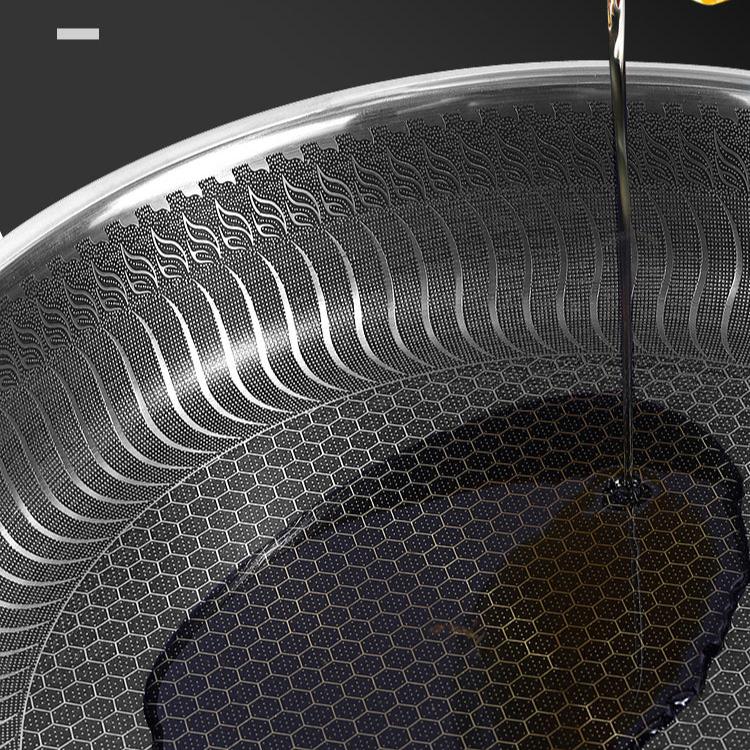 Hoogwaardige Roestvrijstalen Braadpan met Ergonomische Handgreep en Inductie Compatibiliteit 6