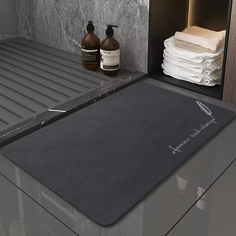 Klassieke Antislip Badmat met Sneldrogende Eigenschappen en Hoog Absorptievermogen 5