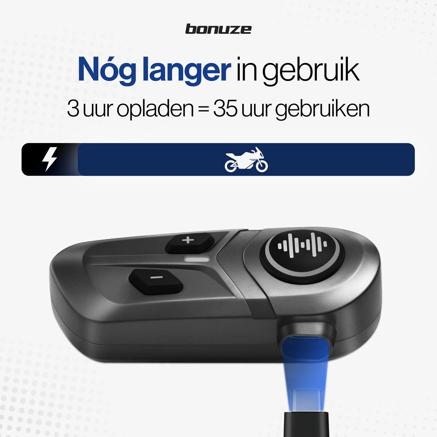 Bonuze L1 Pro Motorhelm Headset - Bonuze