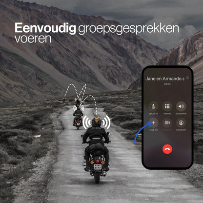 Bonuze L1 Pro Motorhelm Headset - Bonuze