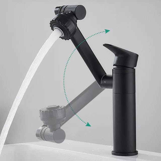 Multifunctionele Keukenkraan met 360° Rotatie en Ingebouwde Sproeikop 1
