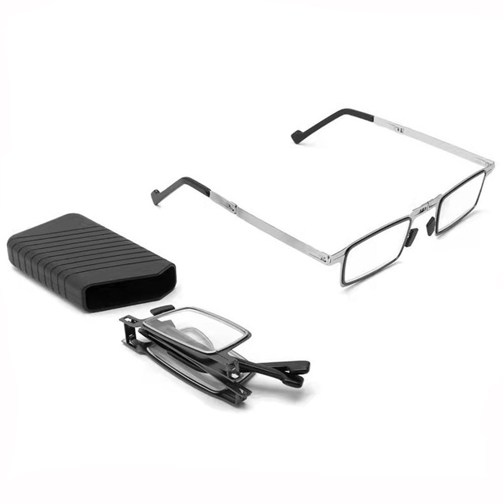 Opvouwbare Leesbril met Blauwlichtfilter en Compact Etui voor Onderweg 6