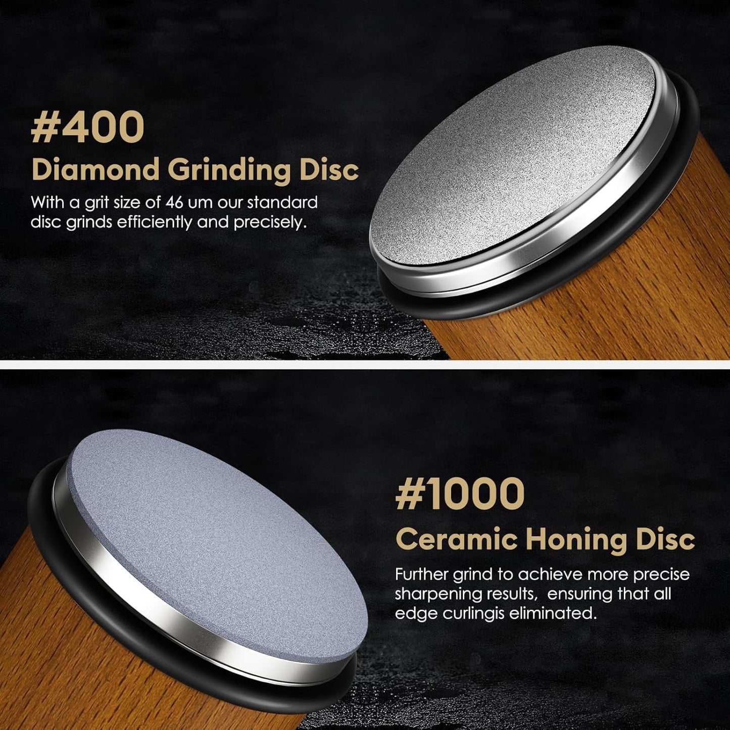 Professionele Messenslijper met Diamantcoating en Ergonomisch Ontwerp 8