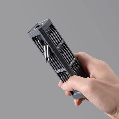 Schroevendraaierset van Chroom-Vanadium Staal met Magnetische Tips en Ergonomische Handgreep 0