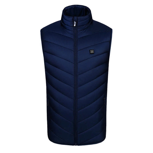 Slim Verwarmd Vest met Drie Temperatuurinstellingen en Koolstofvezel Verwarming 0
