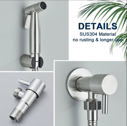 Toilet Bidet Sprayer met Instelbare Waterdruk en Slank Ontwerp voor Hygiëne 4