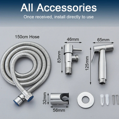 Toilet Bidet Sprayer met Instelbare Waterdruk en Slank Ontwerp voor Hygiëne 6