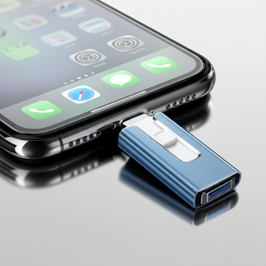 USB Stick 128GB met Hoge Snelheid en Compatibiliteit voor iPhone en Android 4