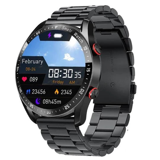 Unisex Smartwatch met Multifunctionele Functionaliteiten en Waterdicht Ontwerp 1