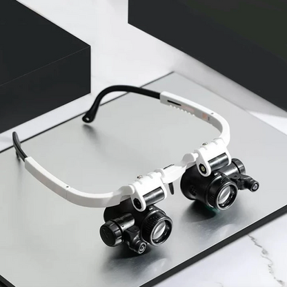 Vergrootglas Bril met LED Verlichting en Ergonomisch Ontwerp voor Precisiewerk 1