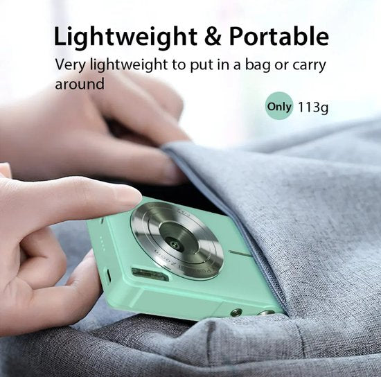 Vintage Digitale Camera met 1080p Opname en Draagbaar Ontwerp voor Retro Fotografie 6