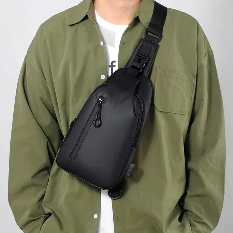 Waterdichte Crossbody Tas met Antidiefstal Functies en Functioneel Design voor Dames en Heren 2