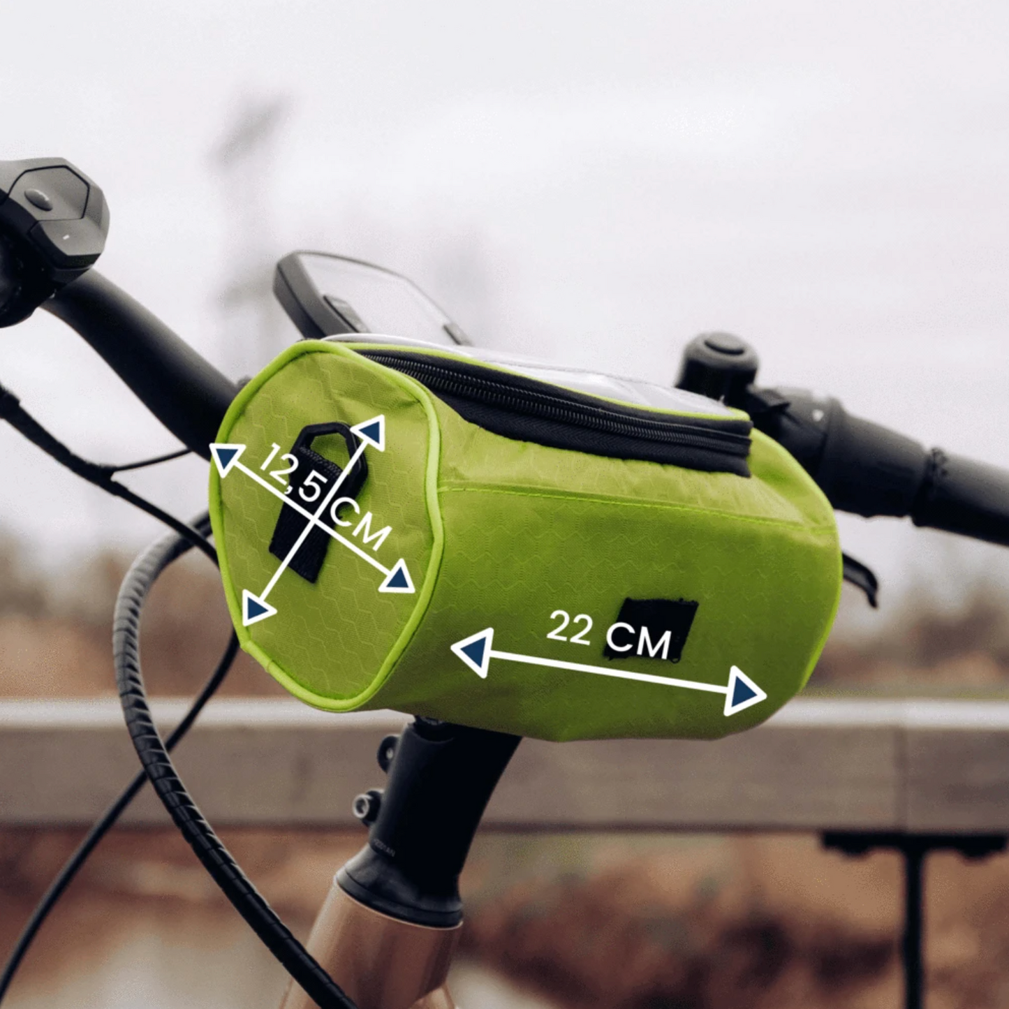 Waterdichte Fietstas met Touchscreen en Multifunctioneel Ontwerp voor Fietstocht 7