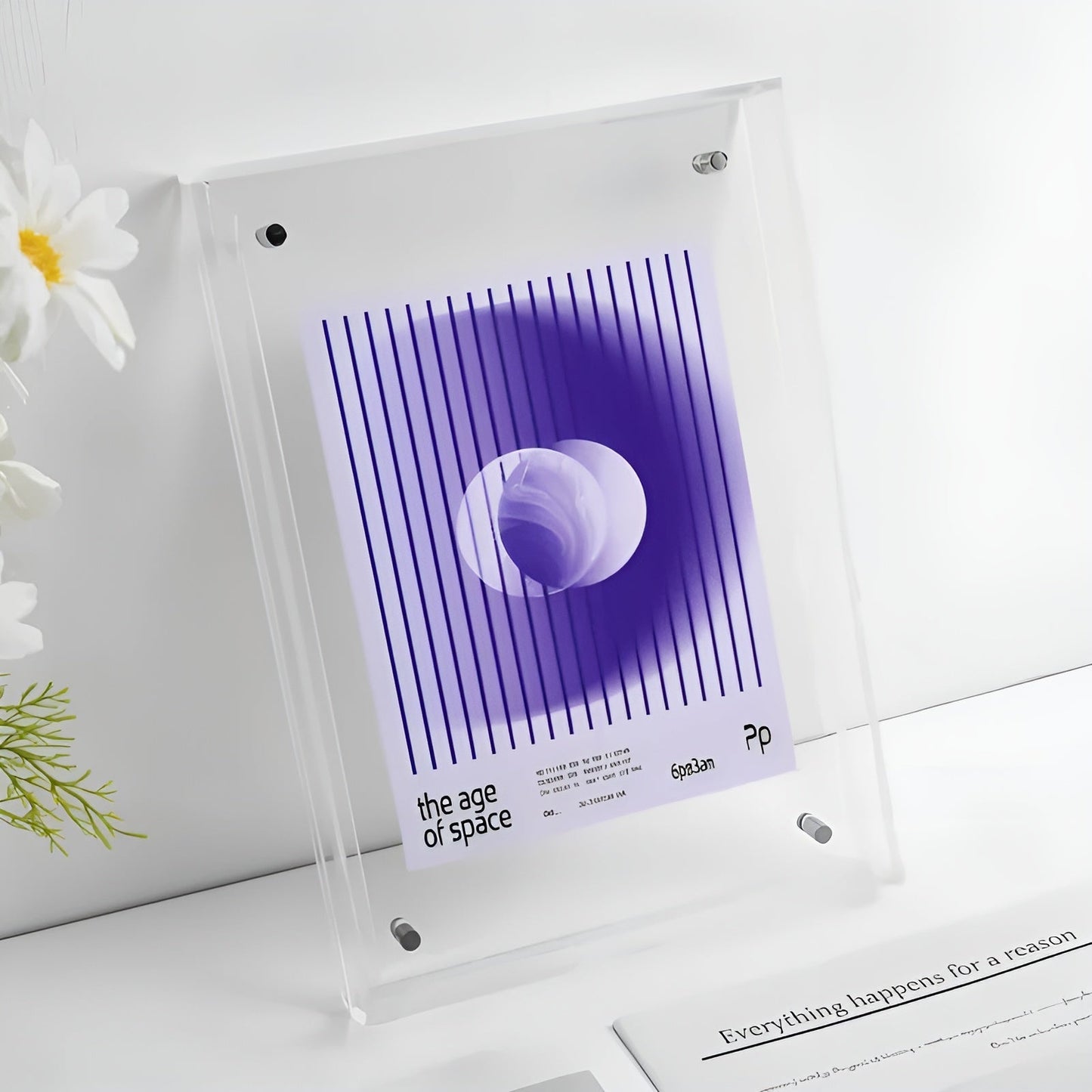 Acryl Fotolijst met Magnetische Sluiting voor Foto en Poster