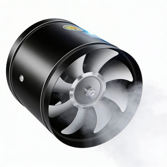 Afzuigventilator met Koperen Motor en Zeven Ventilatorbladen voor Keuken en Badkamer