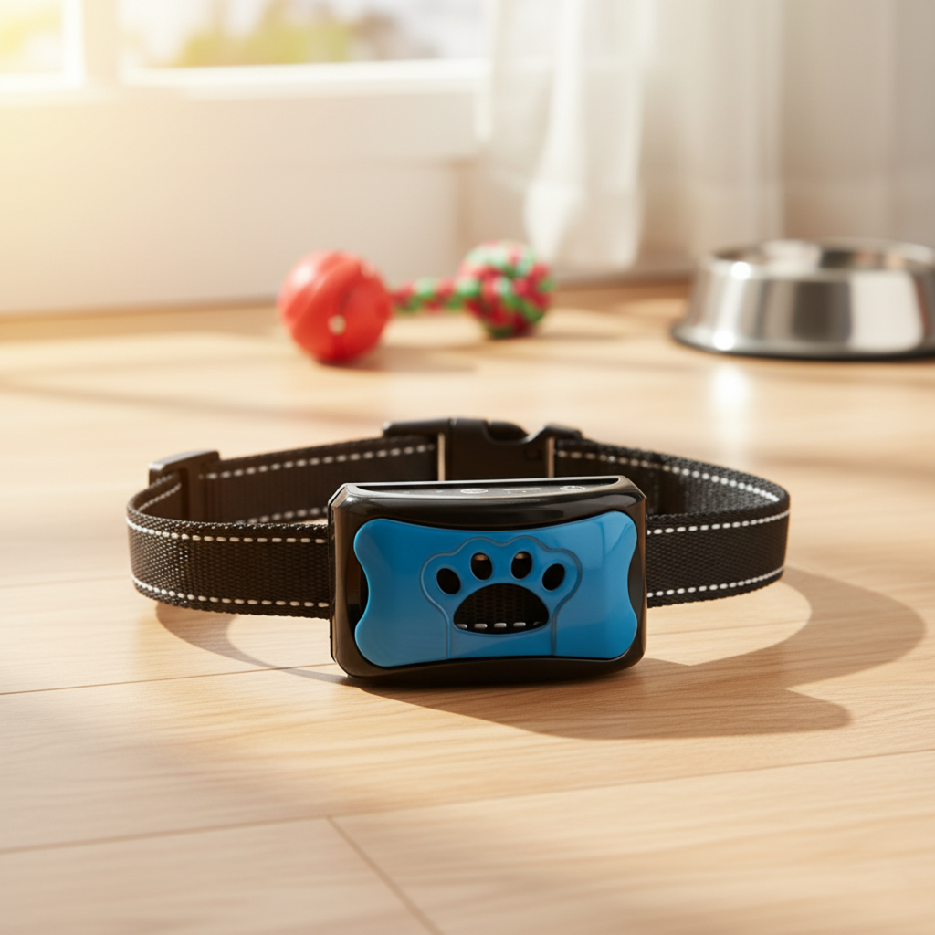 Anti-blaf Halsband voor Honden met Geluid en Vibratie Zonder Schok USB Oplaadbaar