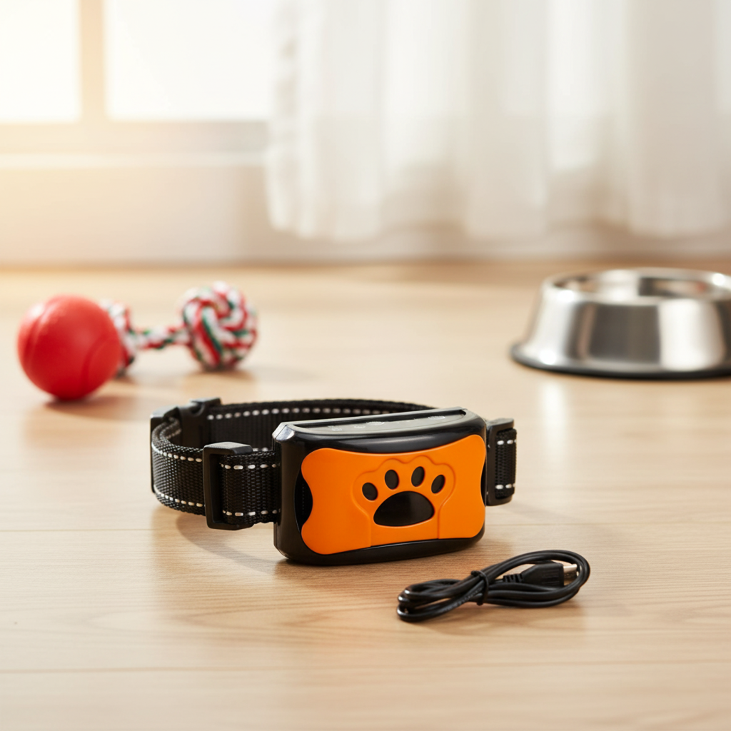 Anti-blaf Halsband voor Honden met Geluid en Vibratie Zonder Schok USB Oplaadbaar