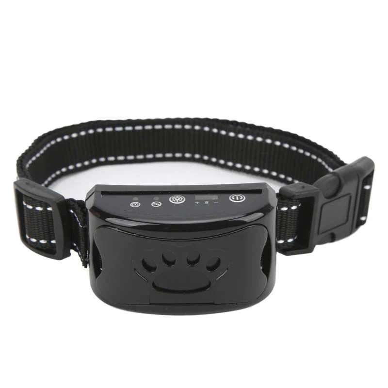 Anti-blaf Halsband voor Honden met Geluid en Vibratie Zonder Schok USB Oplaadbaar