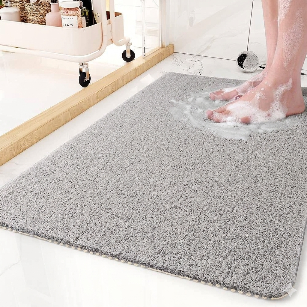 Antislip Douchemat Sneldrogend met Anti-Slip Onderkant voor Douche en Bad