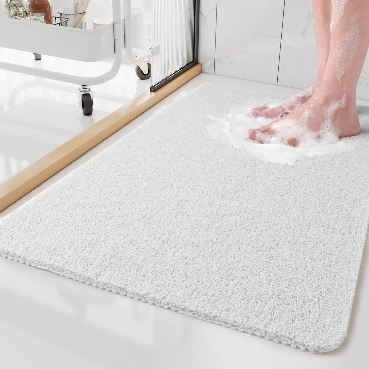 Antislip Douchemat Sneldrogend met Anti-Slip Onderkant voor Douche en Bad