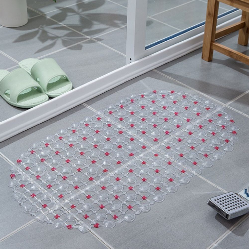 Antislip Douchemat voor Bad en Douche met Zuignappen Ovaal