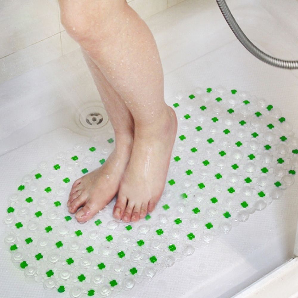 Antislip Douchemat voor Bad en Douche met Zuignappen Ovaal