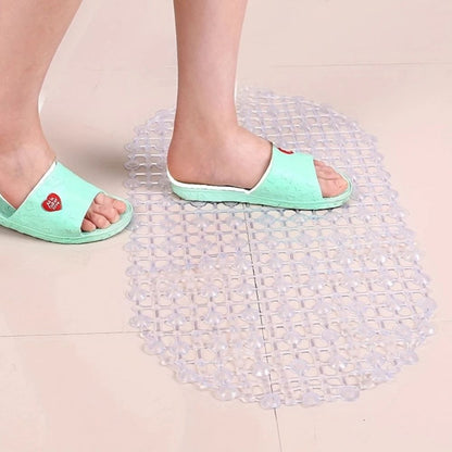 Antislip Douchemat voor Bad en Douche met Zuignappen Ovaal