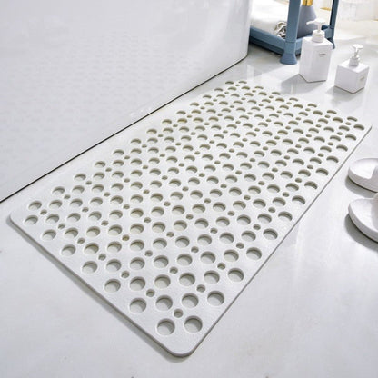 Antislip Douchematje met Zuignappen en Afvoergaten voor Douche en Bad
