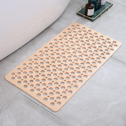 Antislip Douchematje met Zuignappen en Afvoergaten voor Douche en Bad