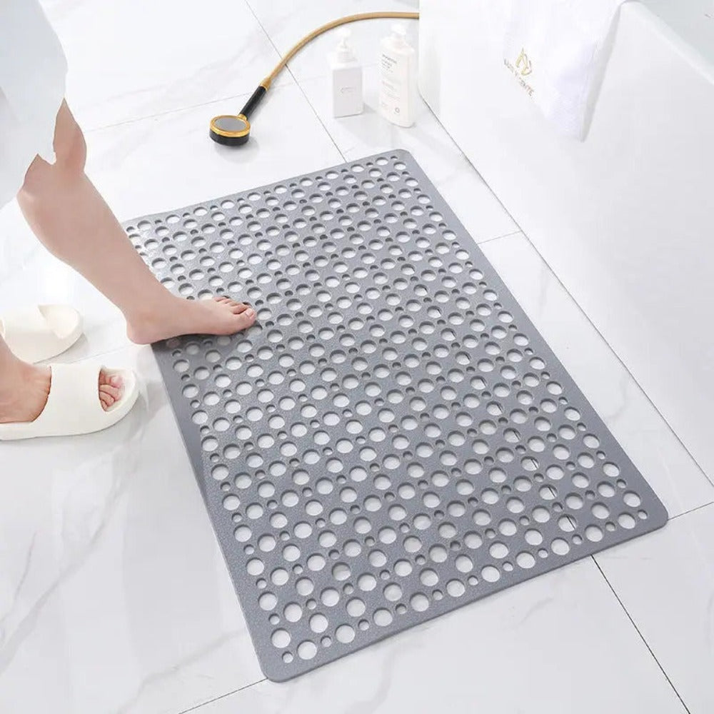 Antislip Douchematje voor Douche en Bad met Zuignappen en Afvoergaten