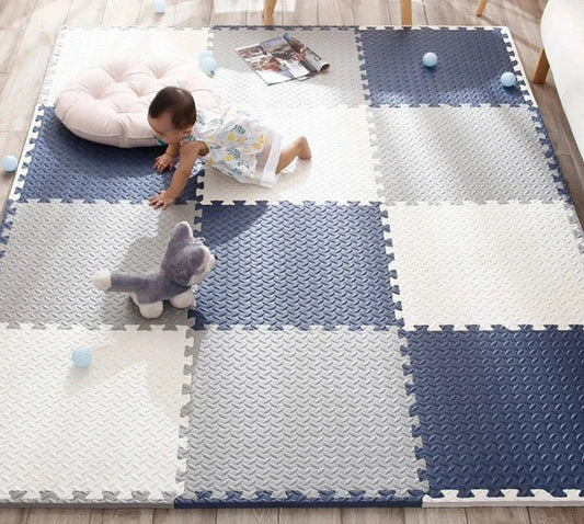 Baby Speelmat Puzzel Extra Dik Opvouwbaar 120x90 cm voor Kinderen 0-6 Jaar