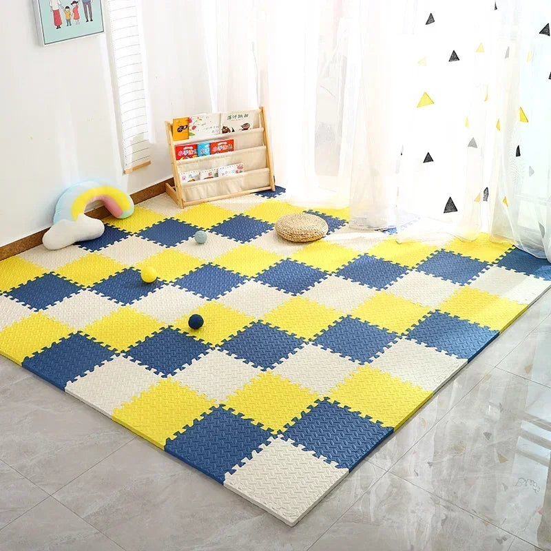 Baby Speelmat Puzzel Extra Dik Opvouwbaar 120x90 cm voor Kinderen 0-6 Jaar