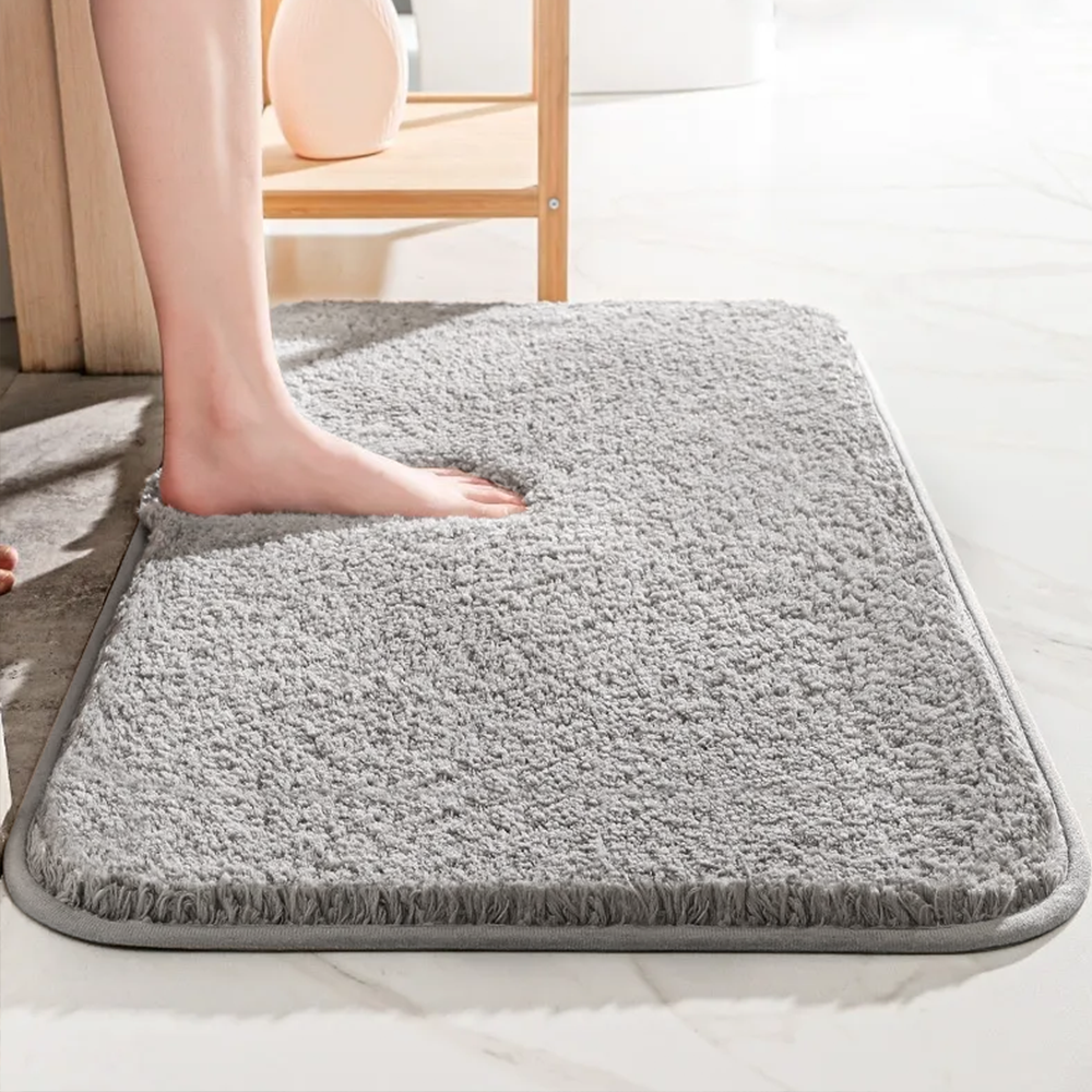Badmat Antislip Dikke Badkamermat Absorberend en Machinewasbaar