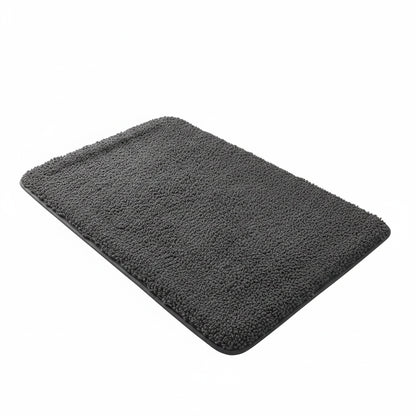 Badmat Antislip met Dikke Chenille Vezels en Antislip Onderkant