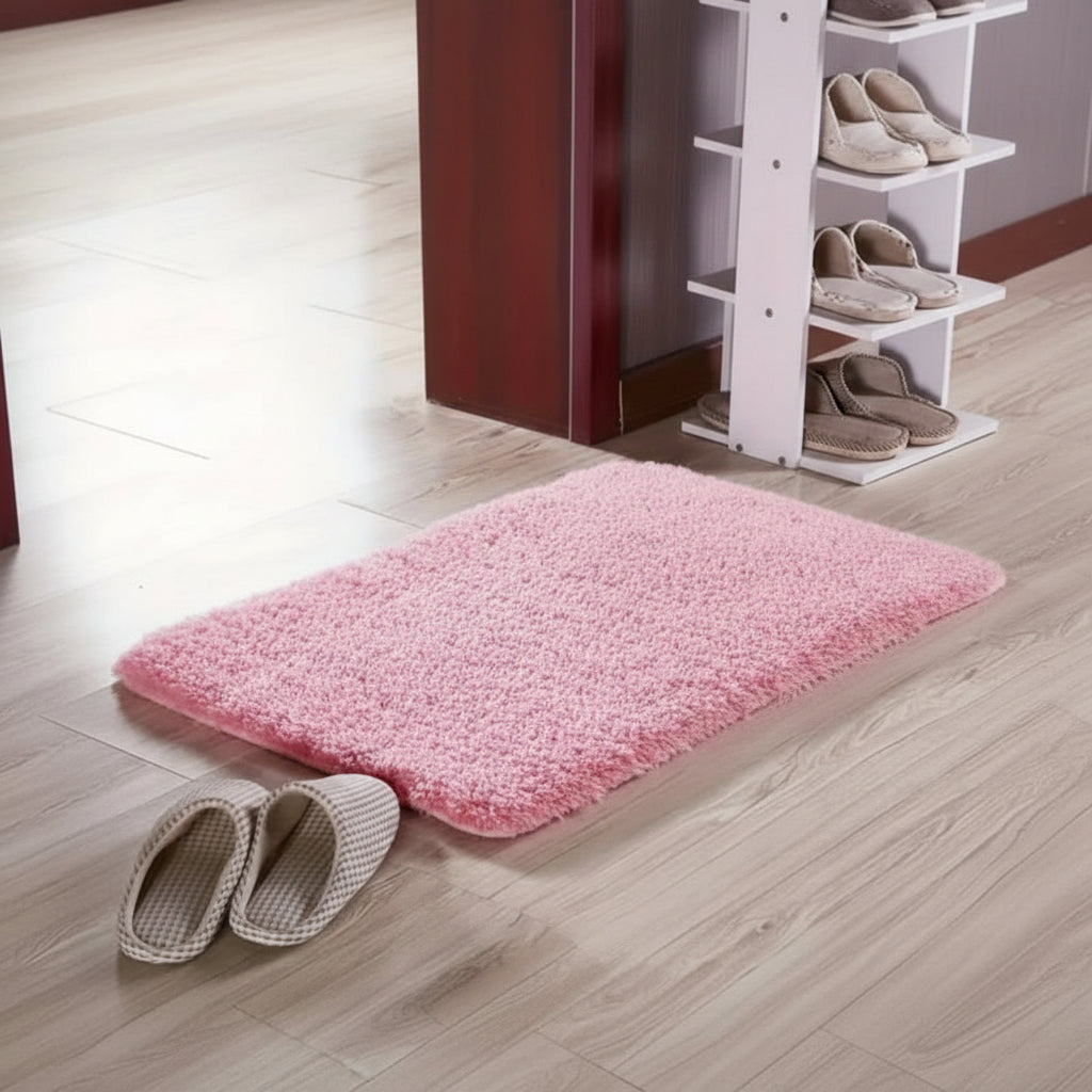 Badmat Antislip met Dikke Pluche Vloer en Snelabsorberende Onderkant ##POS:11##