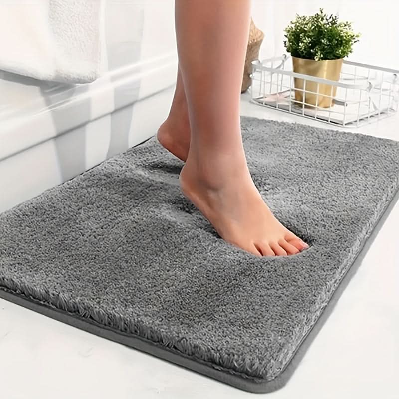 Badmat Antislip met Dikke Pluche Vloer en Snelabsorberende Onderkant ##POS:2##