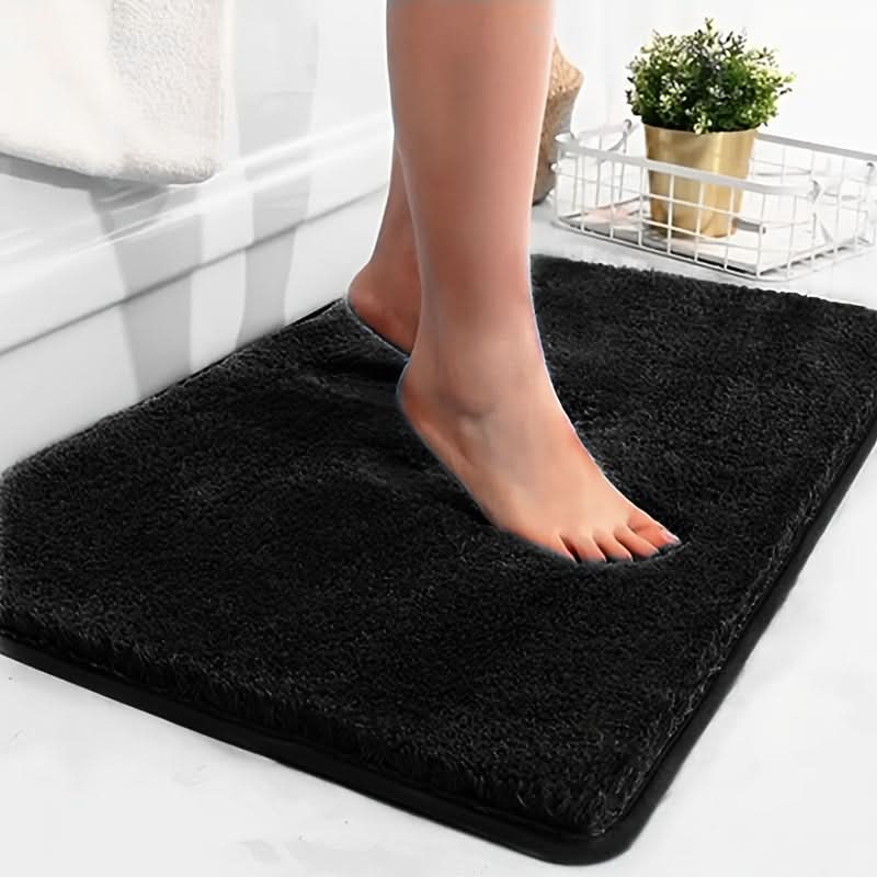 Badmat Antislip met Dikke Pluche Vloer en Snelabsorberende Onderkant